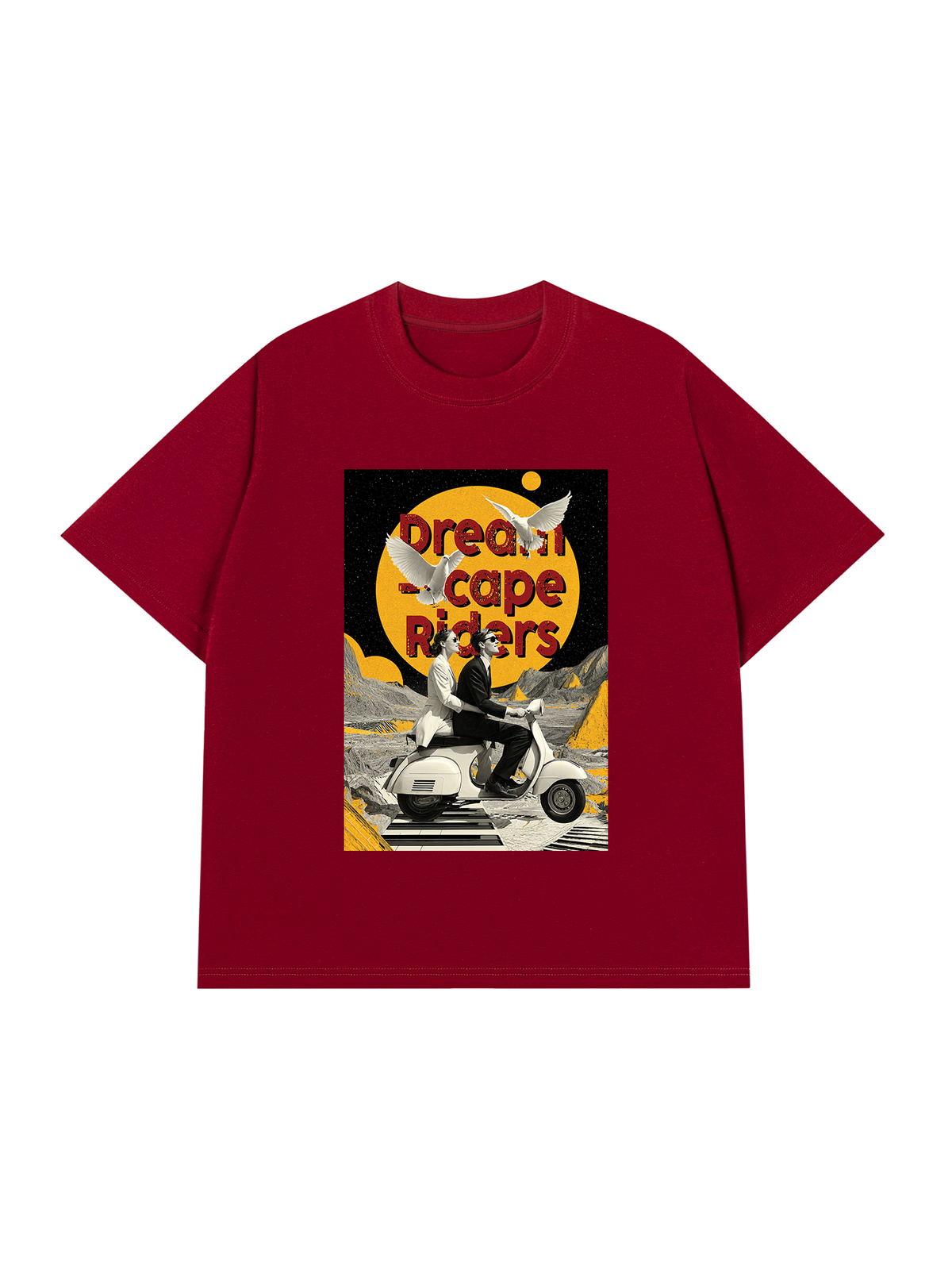 Áo Thun Relaxed Fit Dreamscape Rider