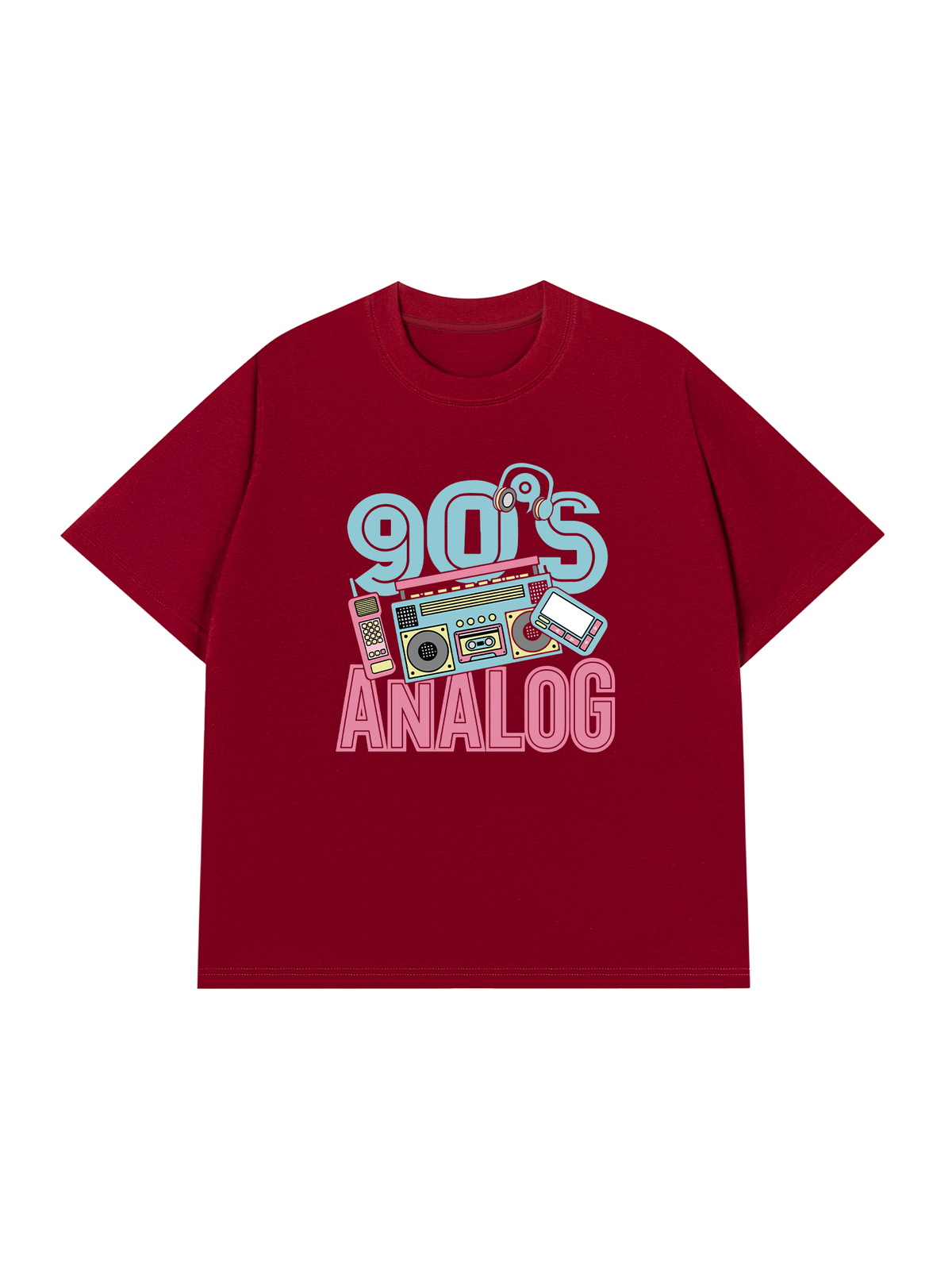 Áo Thun Relaxed Fit 90s Analog