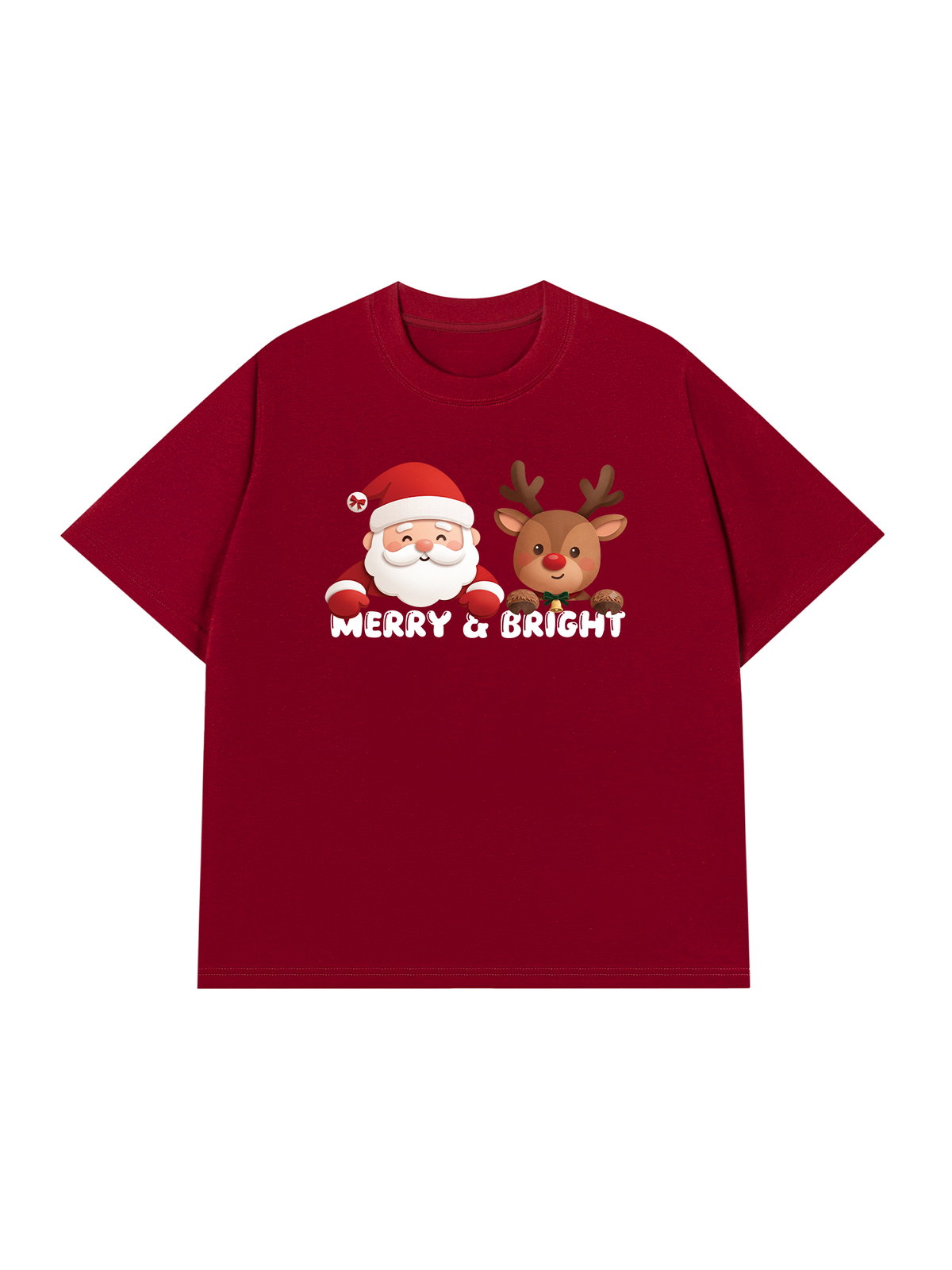 Áo Thun Relaxed Fit Merry & Bright