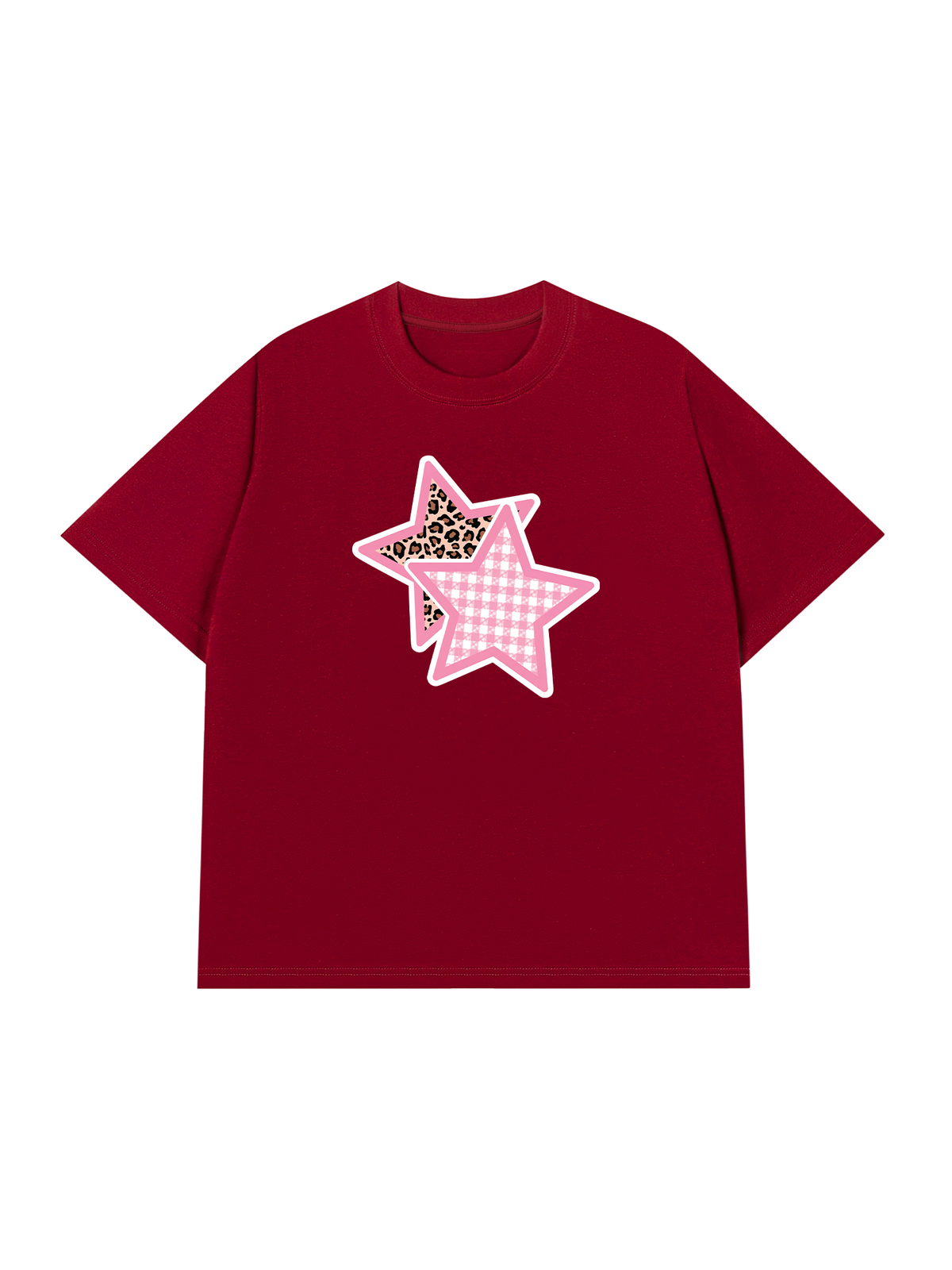 Áo Thun Relaxed Fit Leopard Star