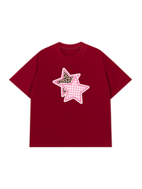 Áo Thun Relaxed Fit Leopard Star