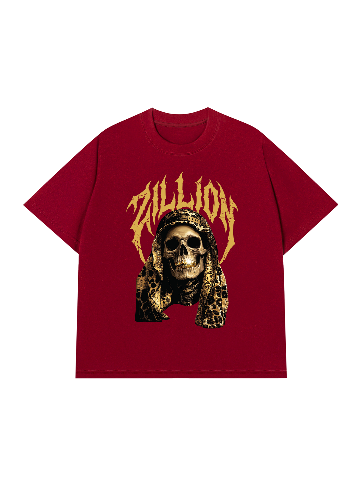 Áo Thun Relaxed Fit Golden Skull
