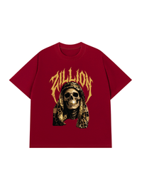 Áo Thun Relaxed Fit Golden Skull