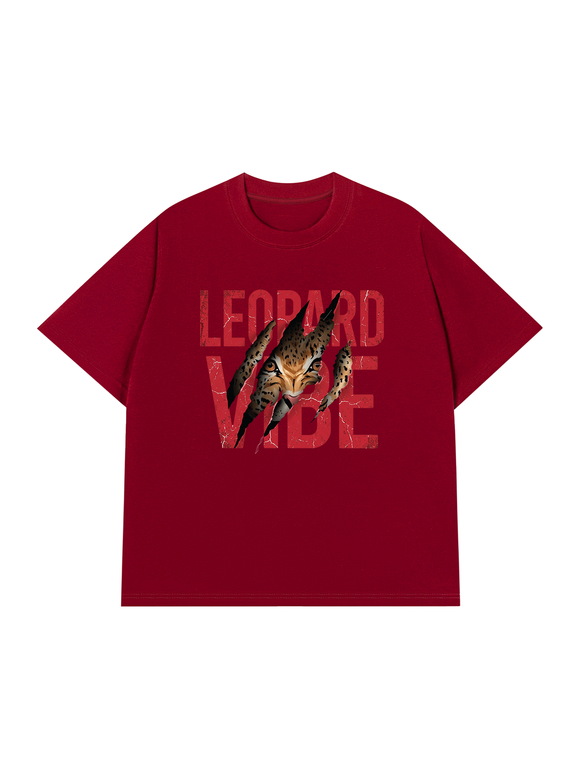 Áo Thun Relaxed Fit Leopard Rip