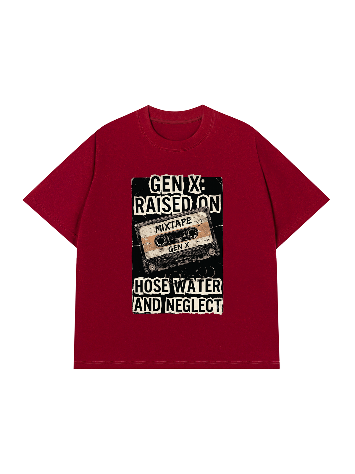 Áo Thun Relaxed Fit Gen X Raised On