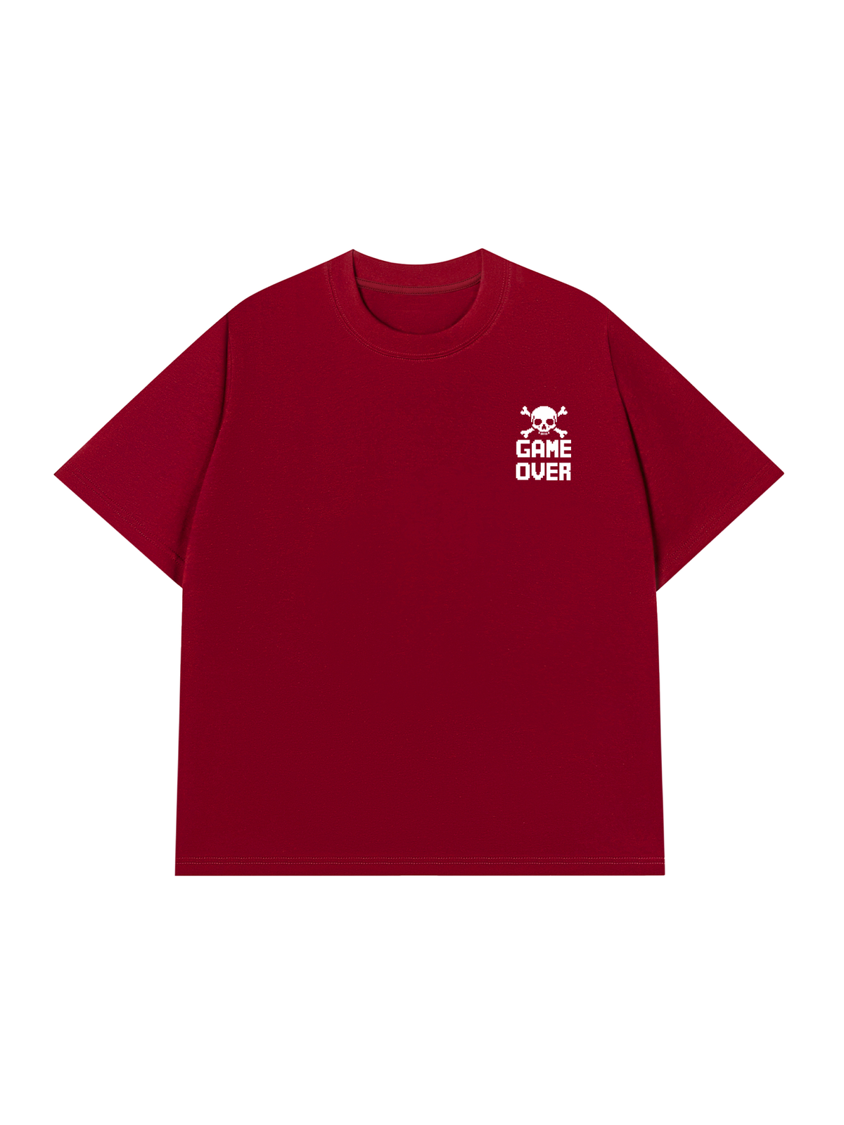 Áo Thun Relaxed Fit Skull Game Over