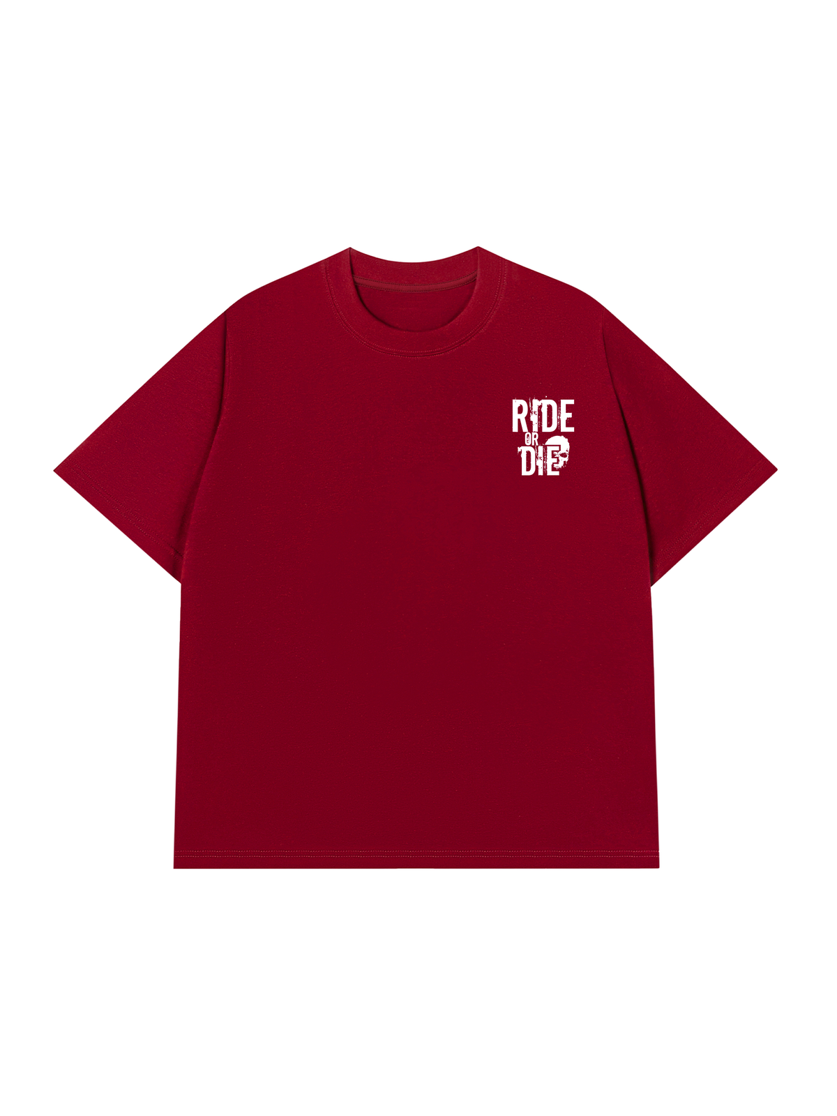 Áo Thun Relaxed Fit Skull Ride Or Die