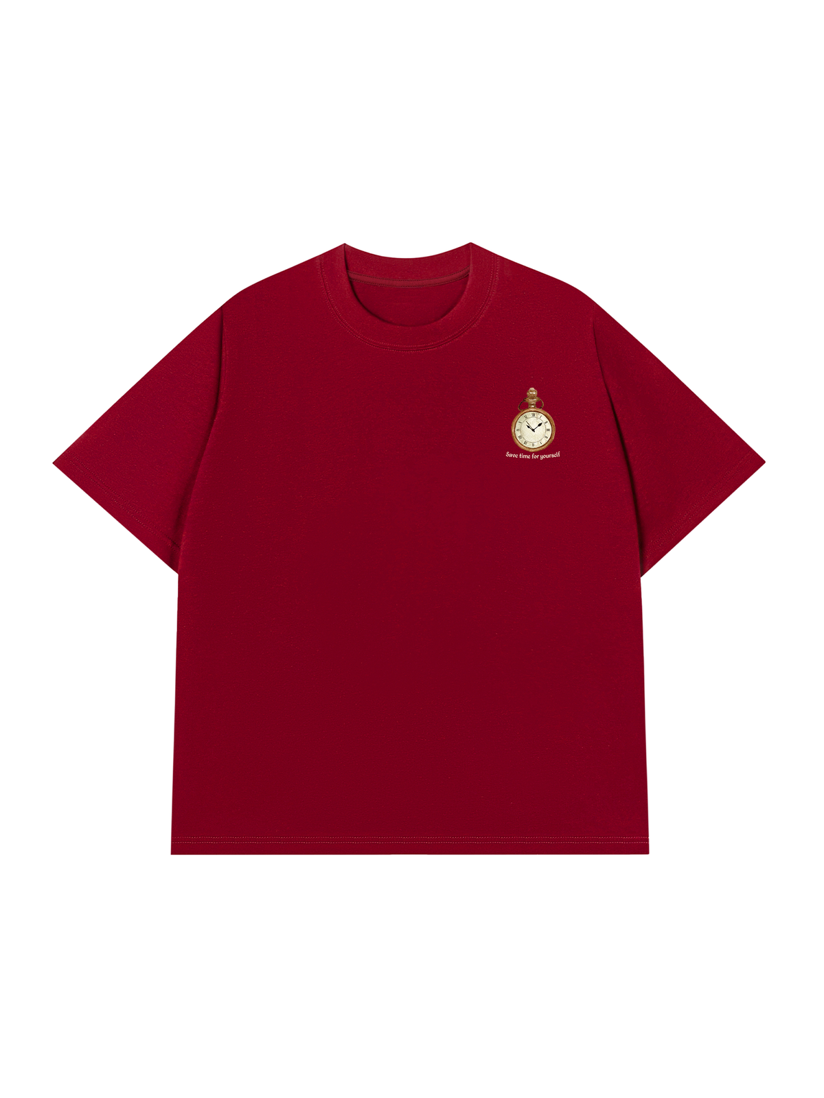 Áo Thun Relaxed Fit Save Time For Yourself