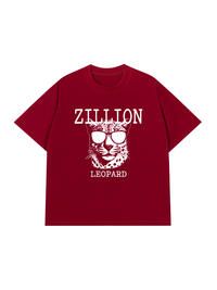Áo Thun Relaxed Fit Zillion Leopard