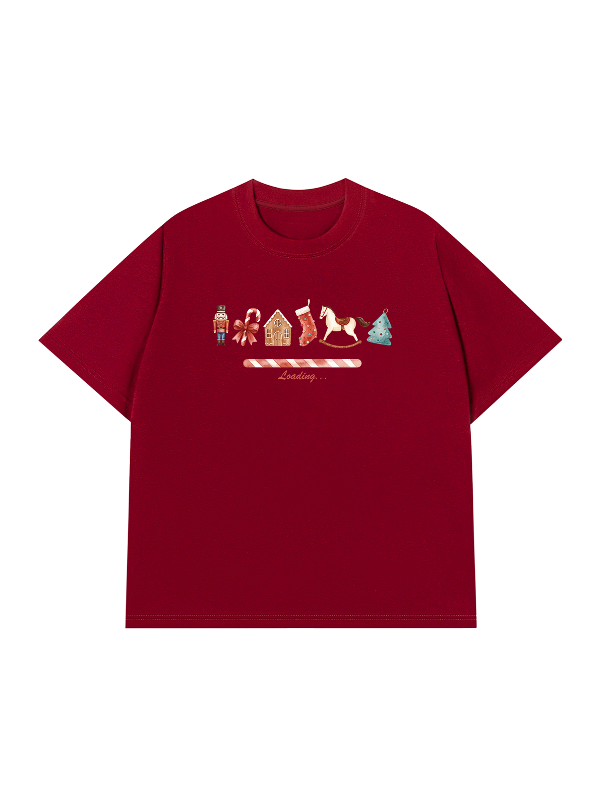 Áo Thun Relaxed Fit Christmas Loading