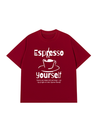 Áo Thun Relaxed Fit Espresso Yourself