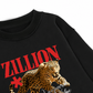 Áo Sweater Nỉ Hai Da Zillion Leopard Vibe