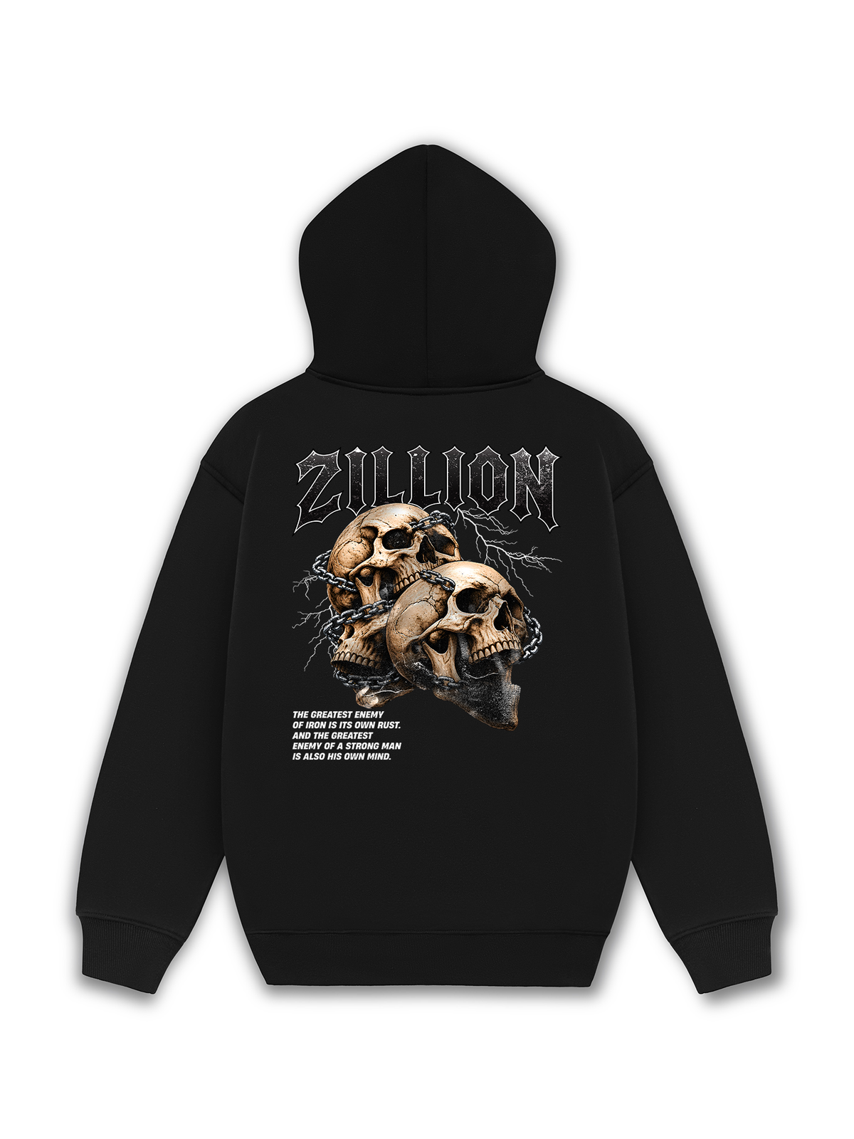 Áo Hoodie Nỉ Hai Da Shackle