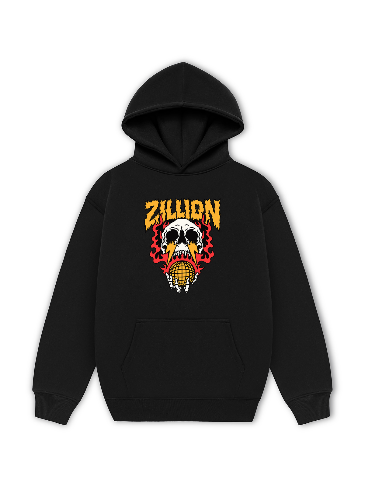 Áo Hoodie Nỉ Hai Da Skull Global
