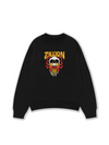 Áo Sweater Nỉ Hai Da Skull Global