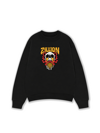 Áo Sweater Nỉ Hai Da Skull Global