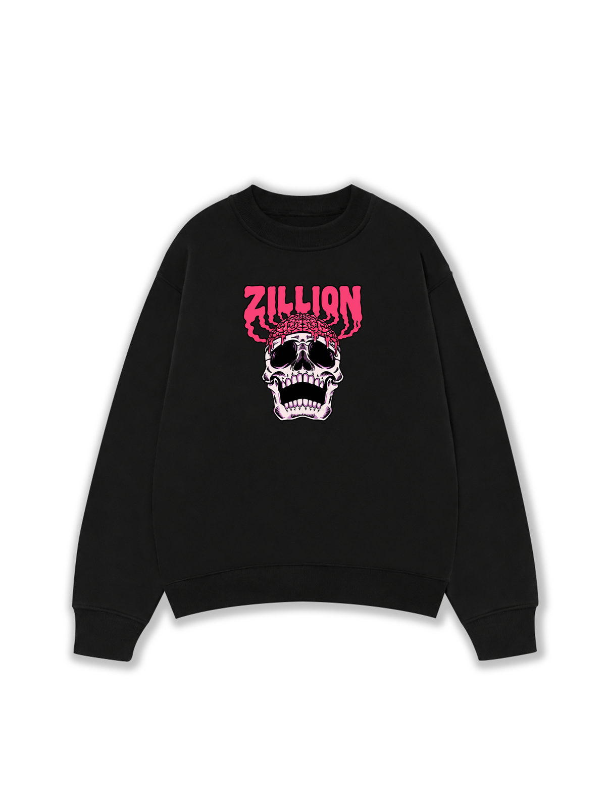 Áo Sweater Nỉ Hai Da Brain