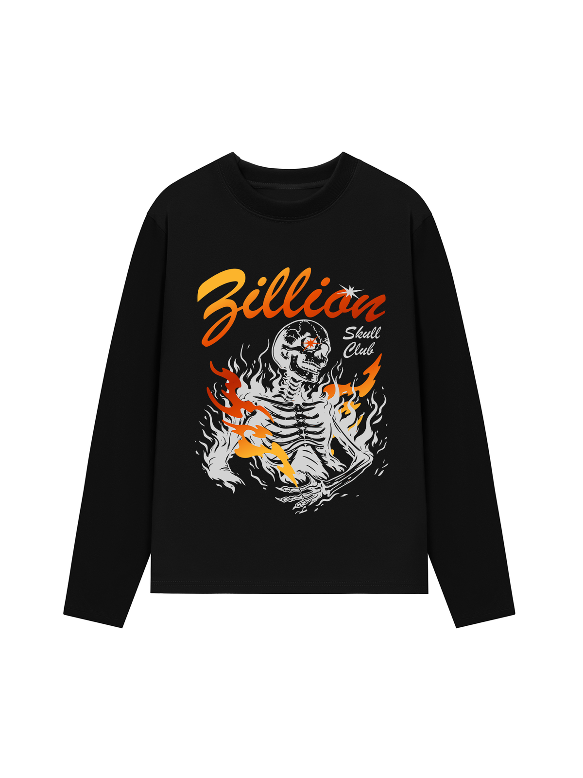 Áo Thun Dài Skull Club