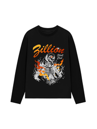 Áo Thun Dài Skull Club