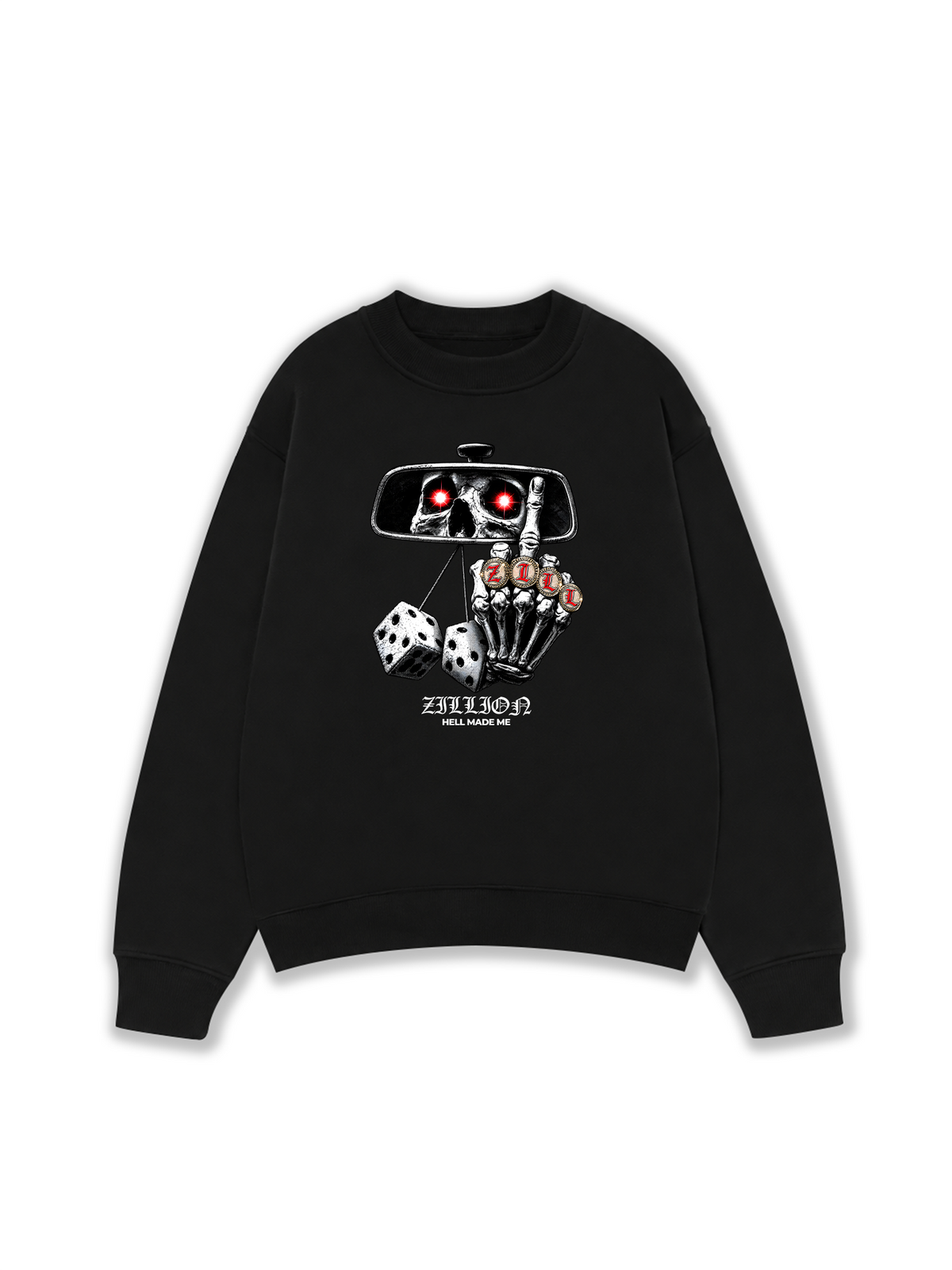 Áo Sweater Nỉ Hai Da Hell Made Me