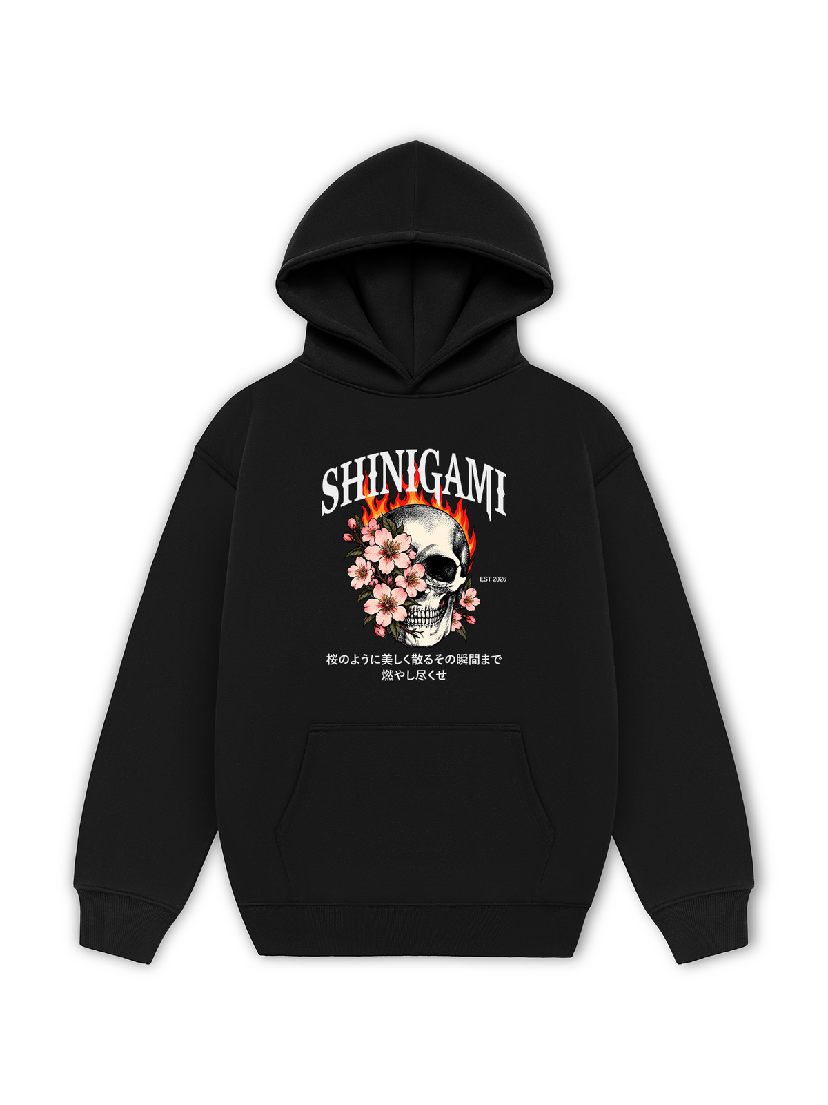 Áo Hoodie Nỉ Hai Da Shinigami