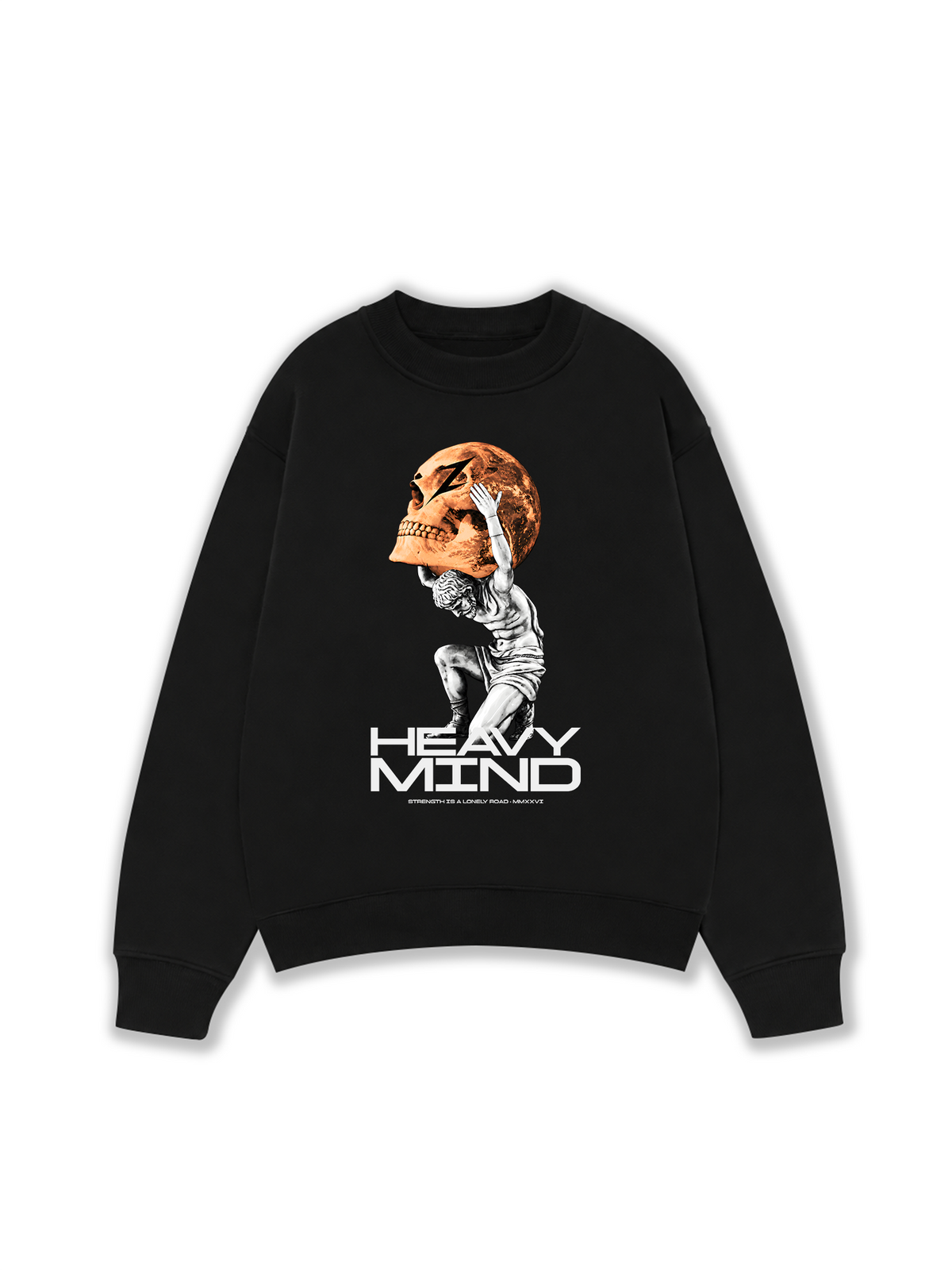 Áo Sweater Nỉ Hai Da Heavy Mind
