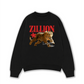 Áo Sweater Nỉ Hai Da Zillion Leopard Vibe