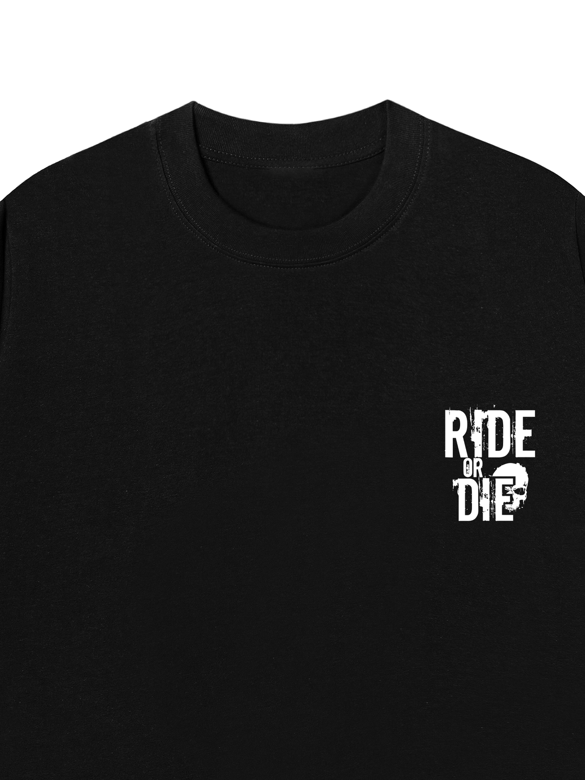 Áo Thun Relaxed Fit Skull Ride Or Die