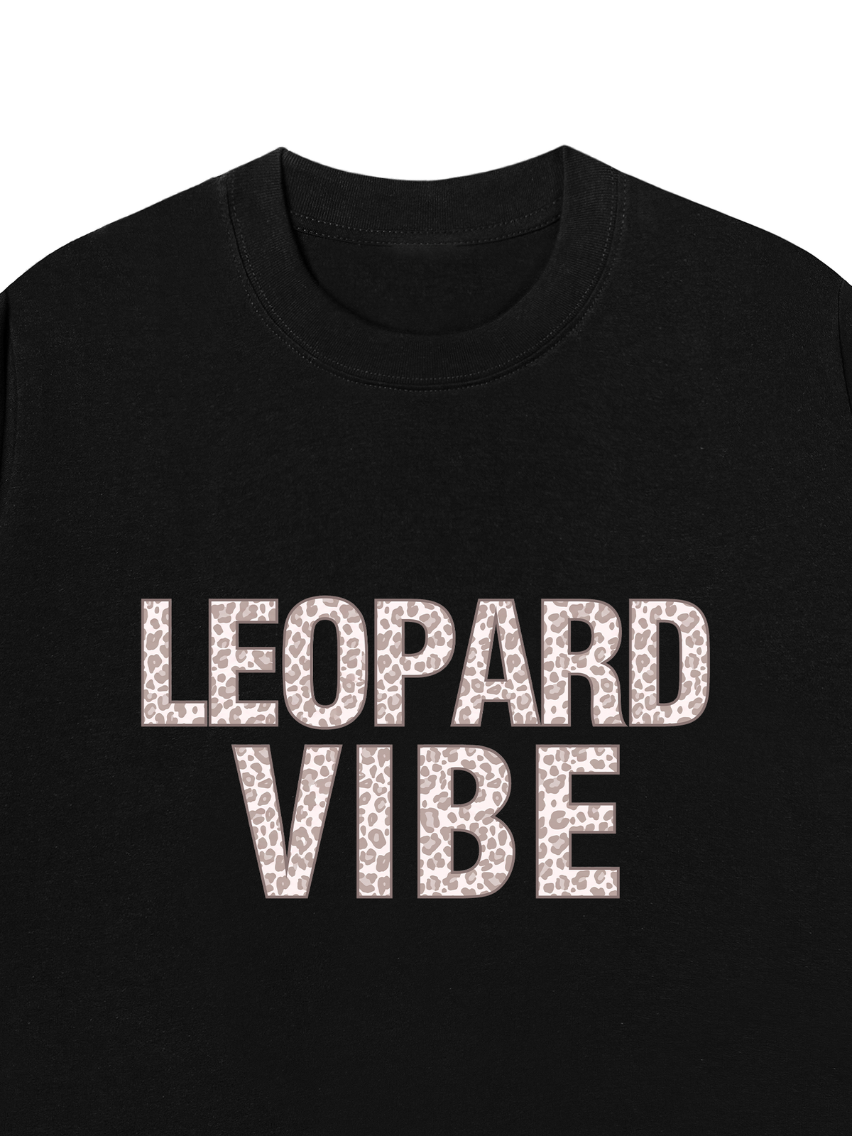 Áo Thun Relaxed Fit Leopard Vibe