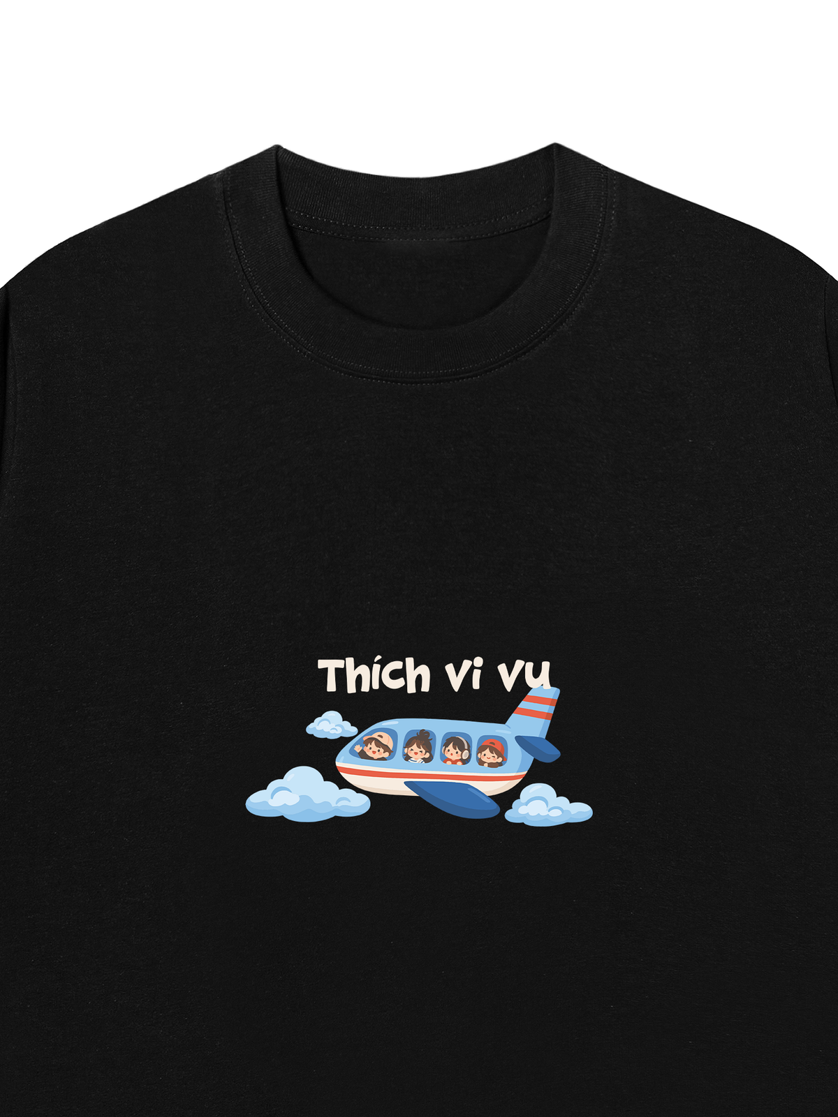 Áo Thun Relaxed Fit Thích Vi Vu
