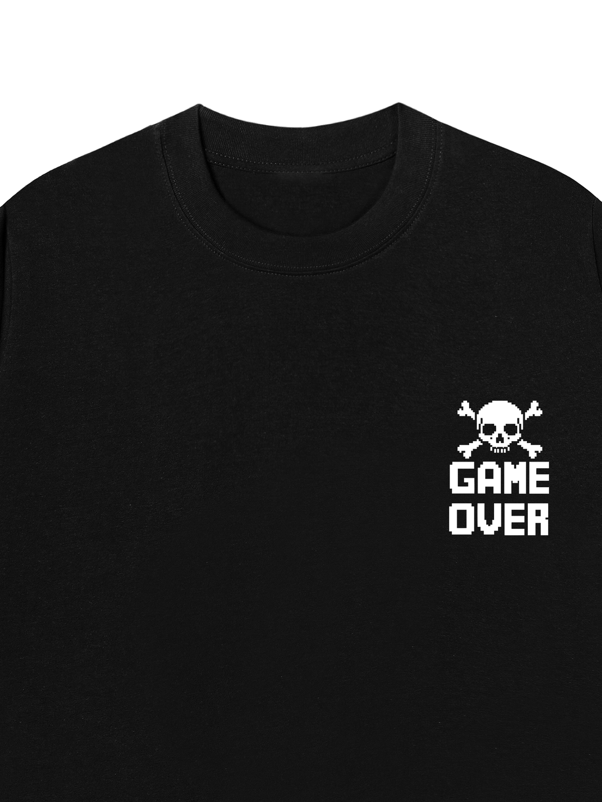 Áo Thun Relaxed Fit Skull Game Over