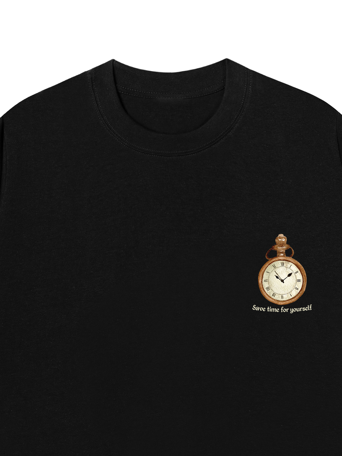 Áo Thun Relaxed Fit Save Time For Yourself