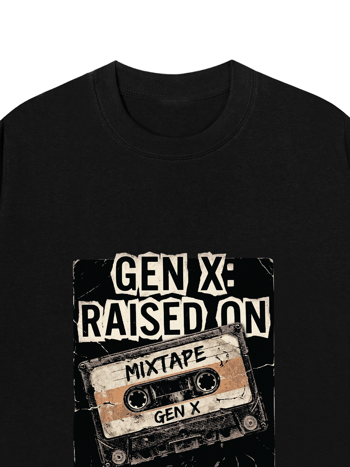 Áo Thun Relaxed Fit Gen X Raised On
