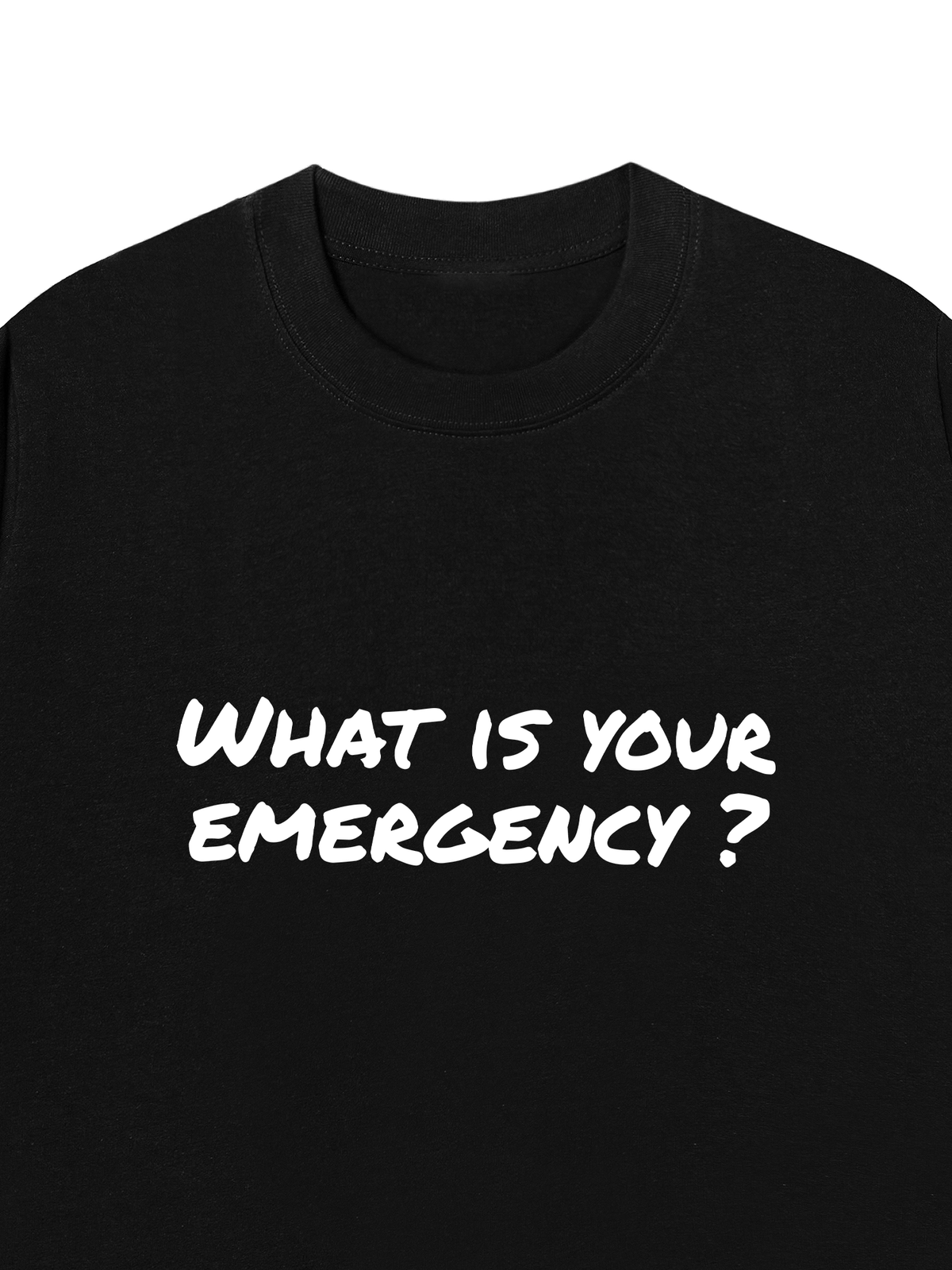 Áo Thun Relaxed Fit Car What Is Your Emergency