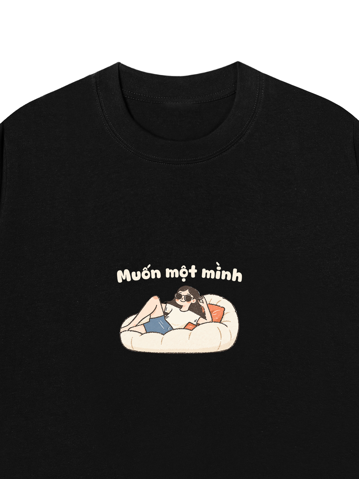 Áo Thun Relaxed Fit Muốn Một Mình