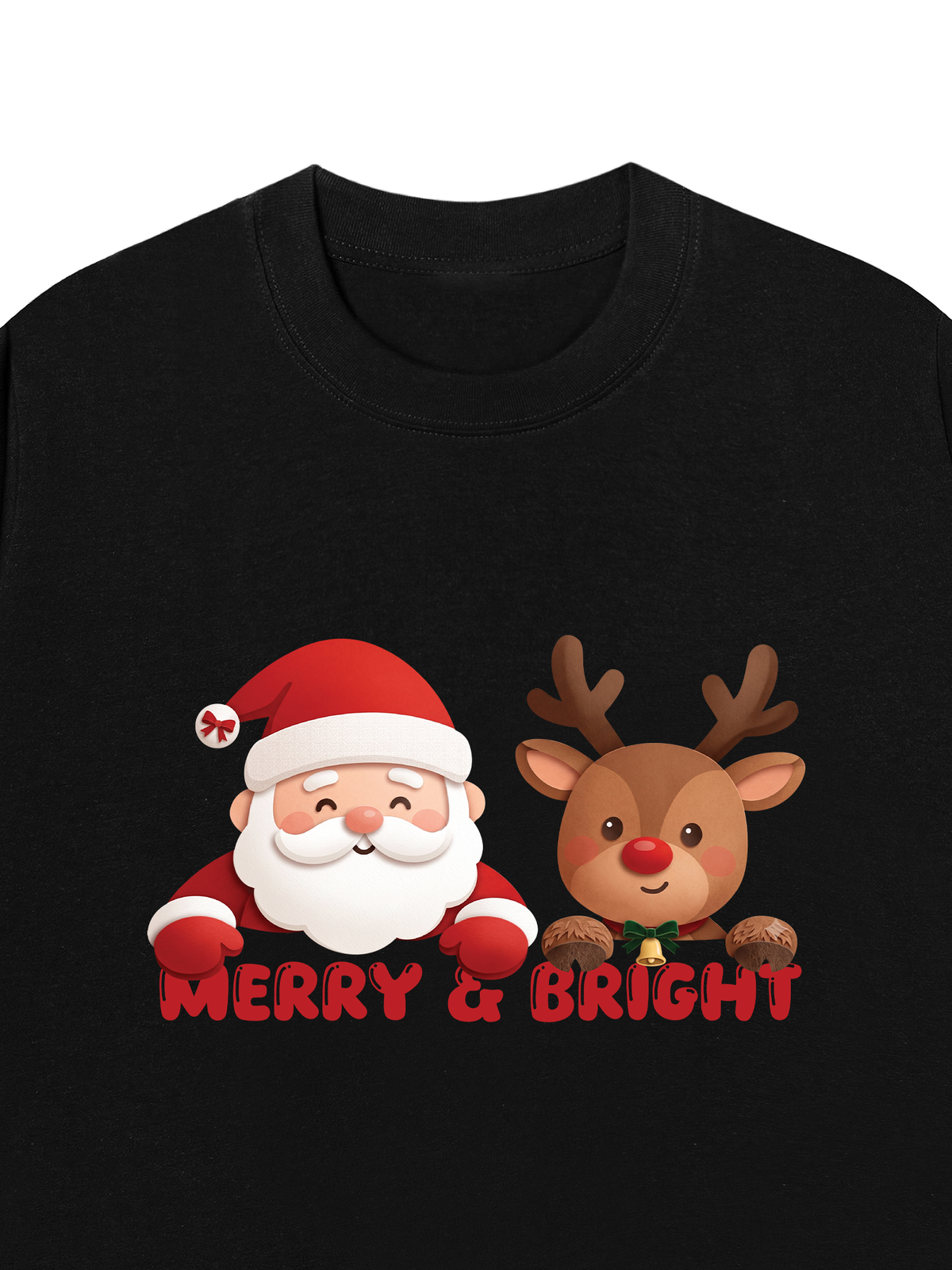 Áo Thun Relaxed Fit Merry & Bright