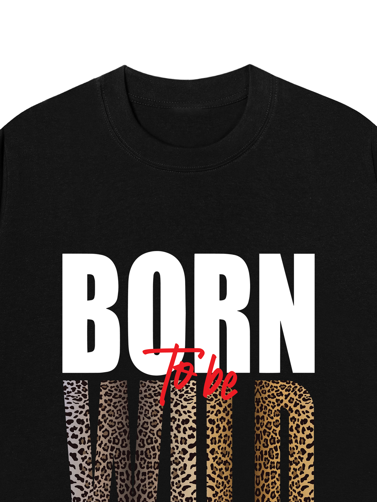 Áo Thun Relaxed Fit Born To Be Wild