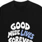 Áo Thun Relaxed Fit Good Music Lives Forever