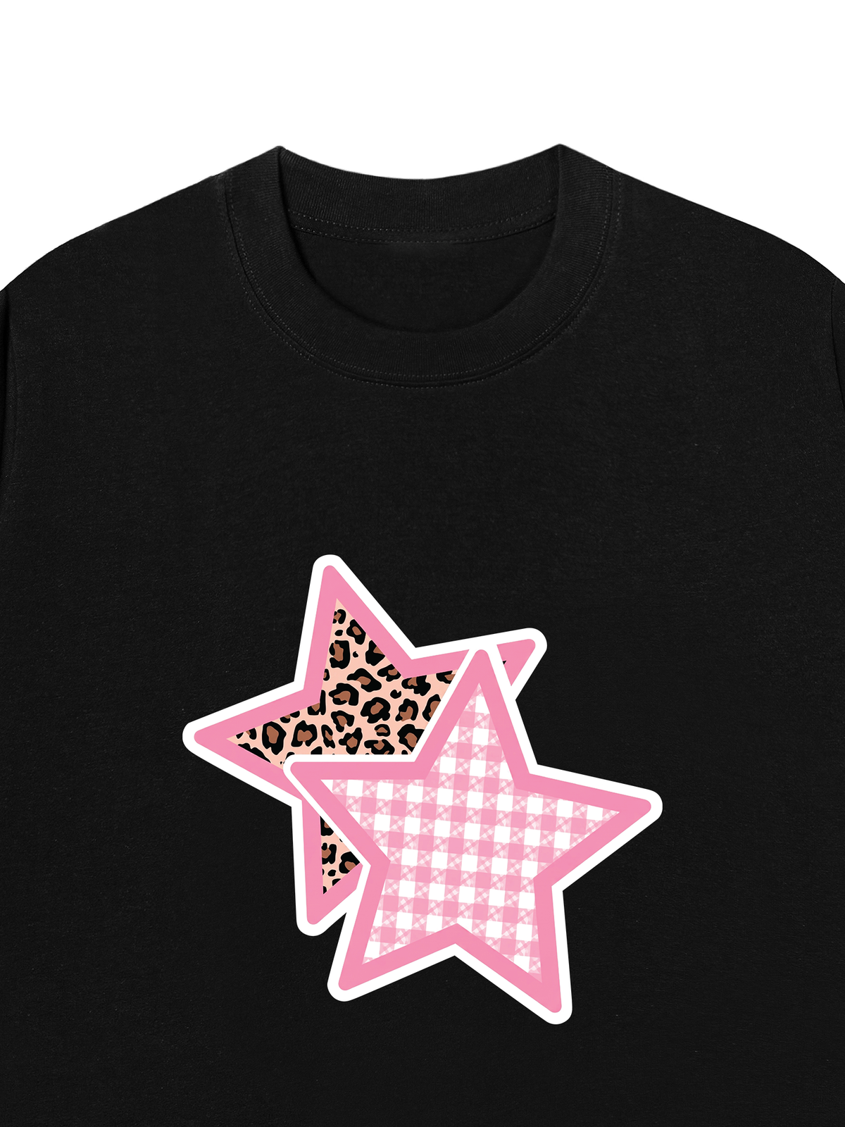 Áo Thun Relaxed Fit Leopard Star