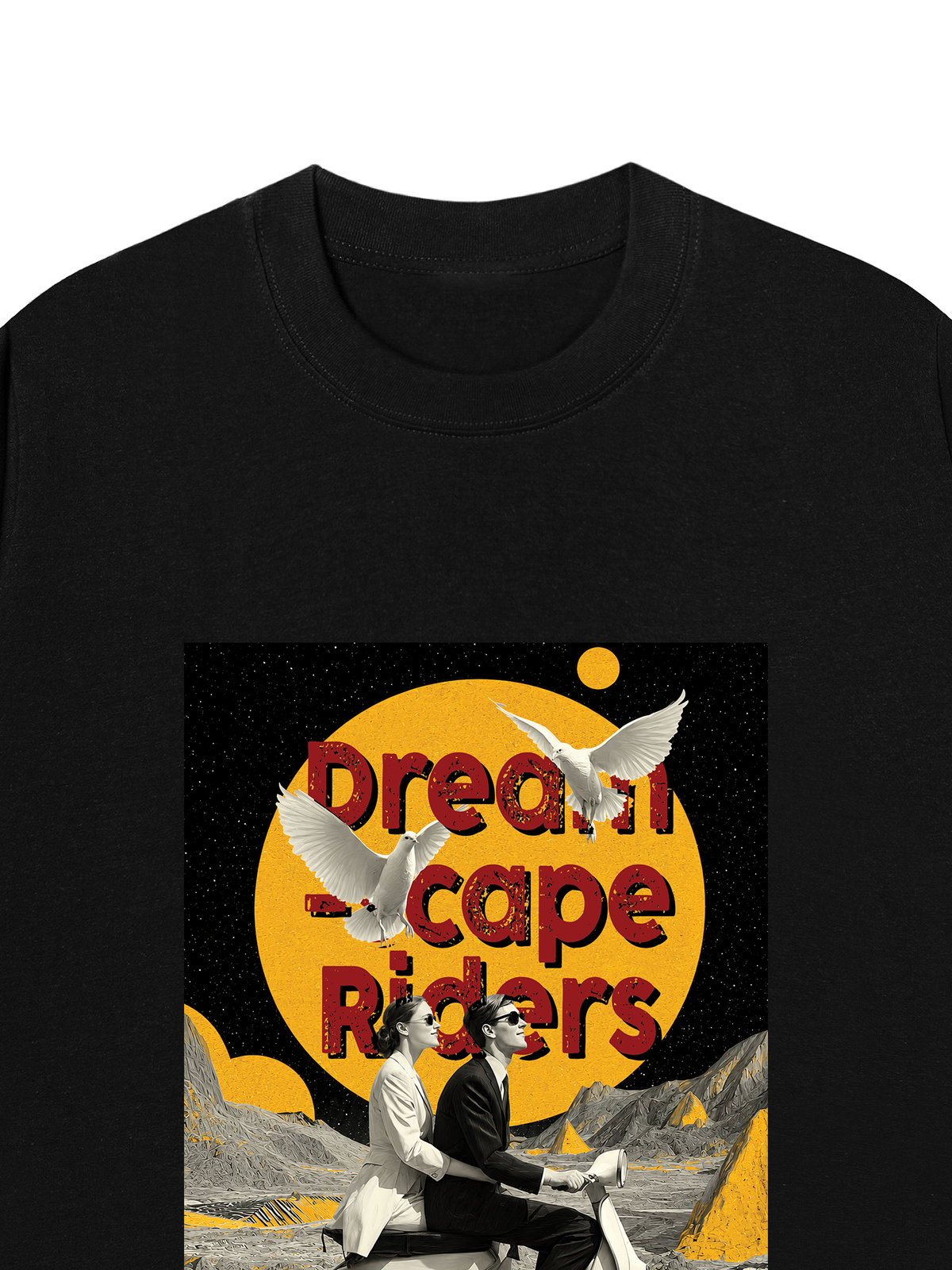 Áo Thun Relaxed Fit Dreamscape Rider
