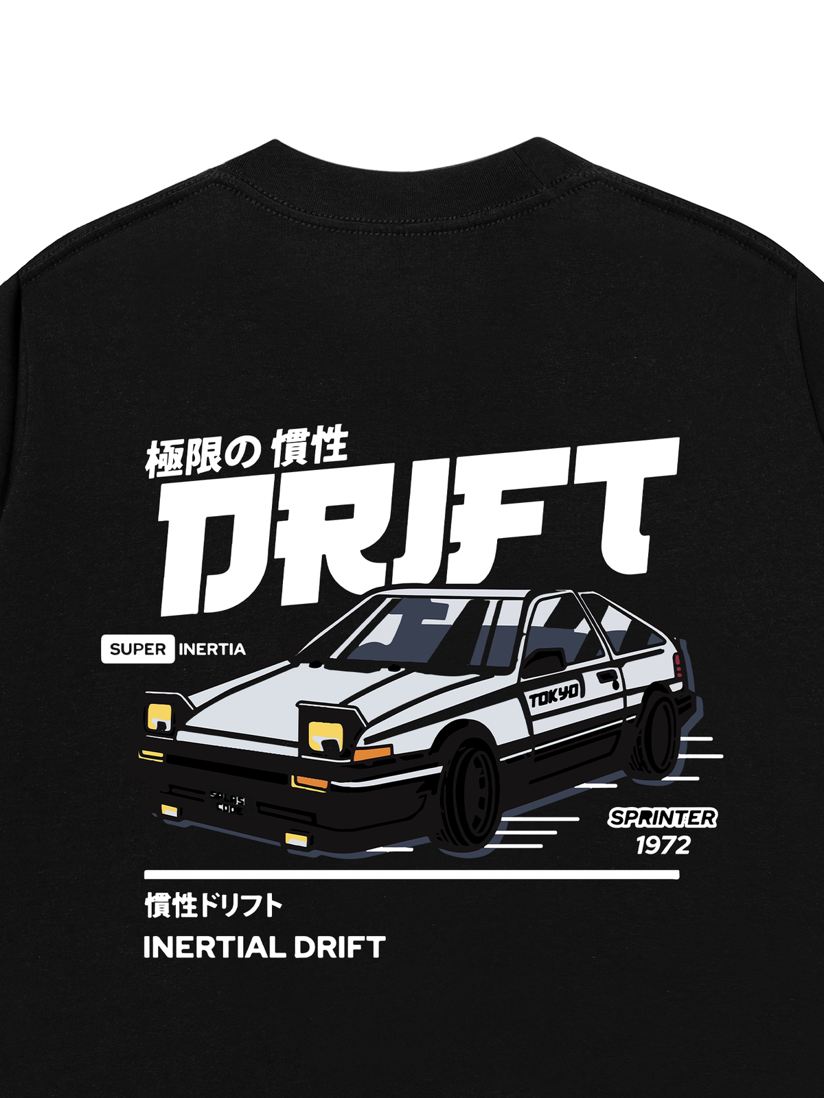 Áo Thun Relaxed Fit Car Drift