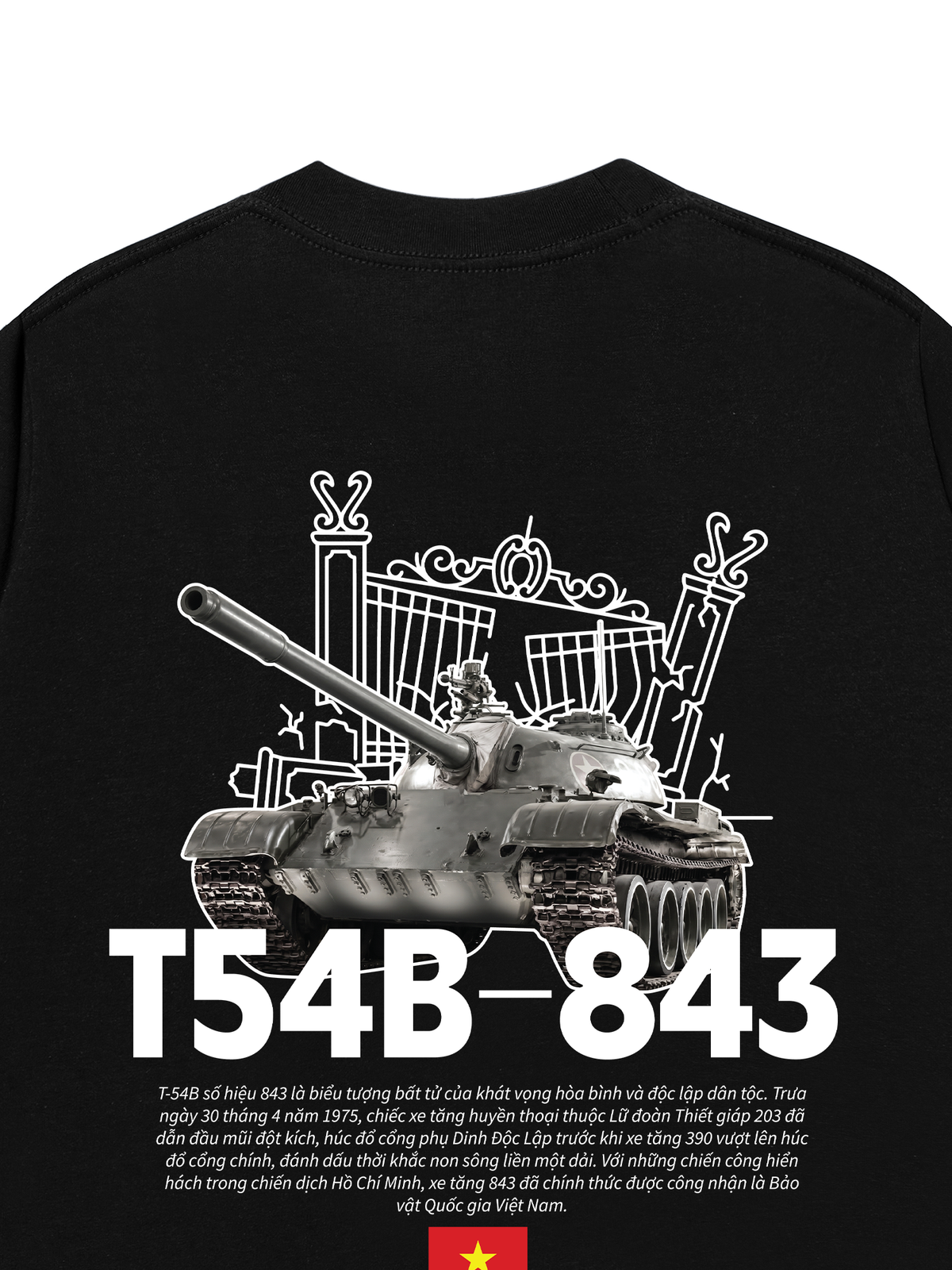 Áo Thun Relaxed Fit Việt Nam T54B-843
