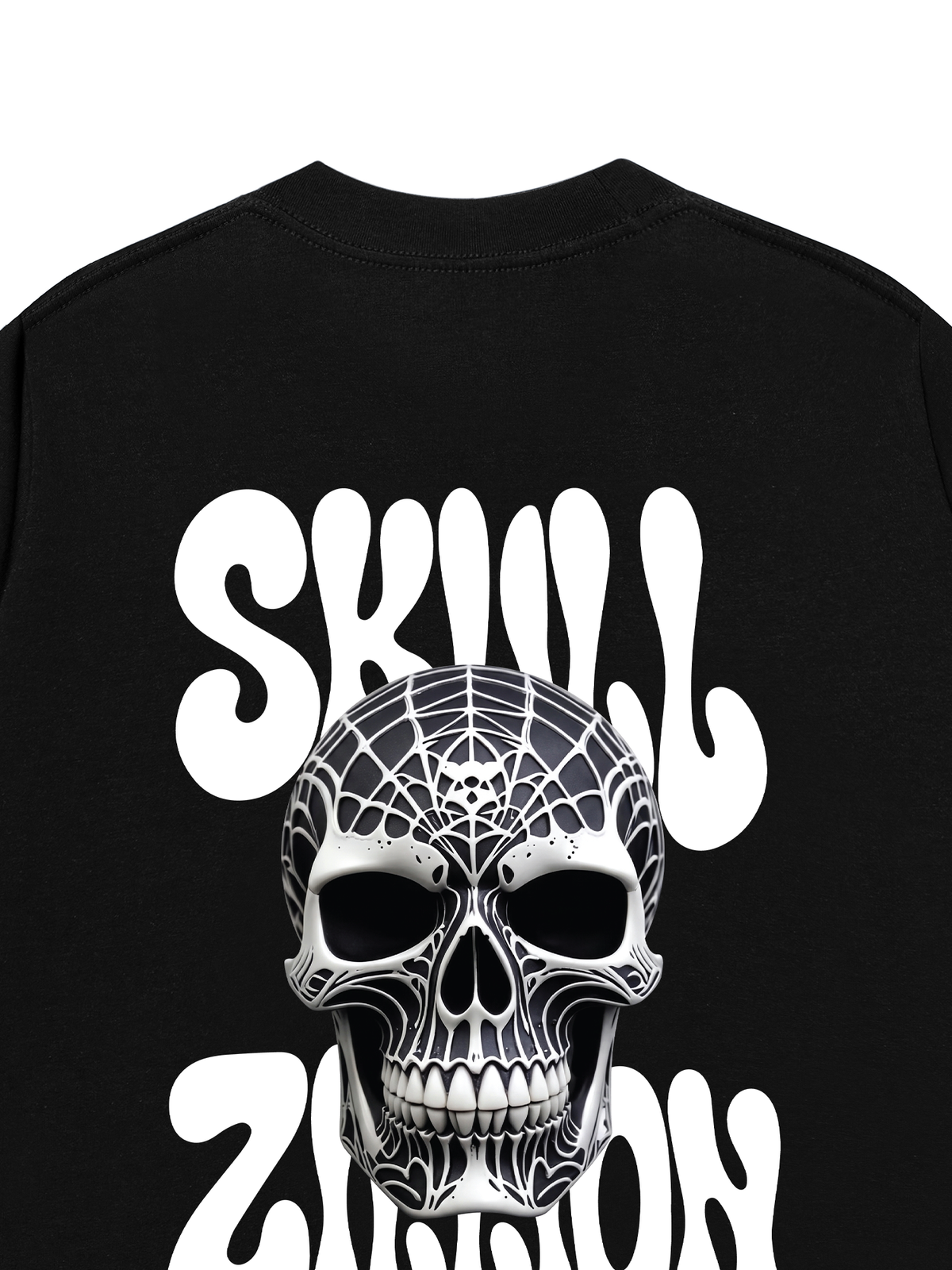 Áo Thun Relaxed Fit Spider Skull
