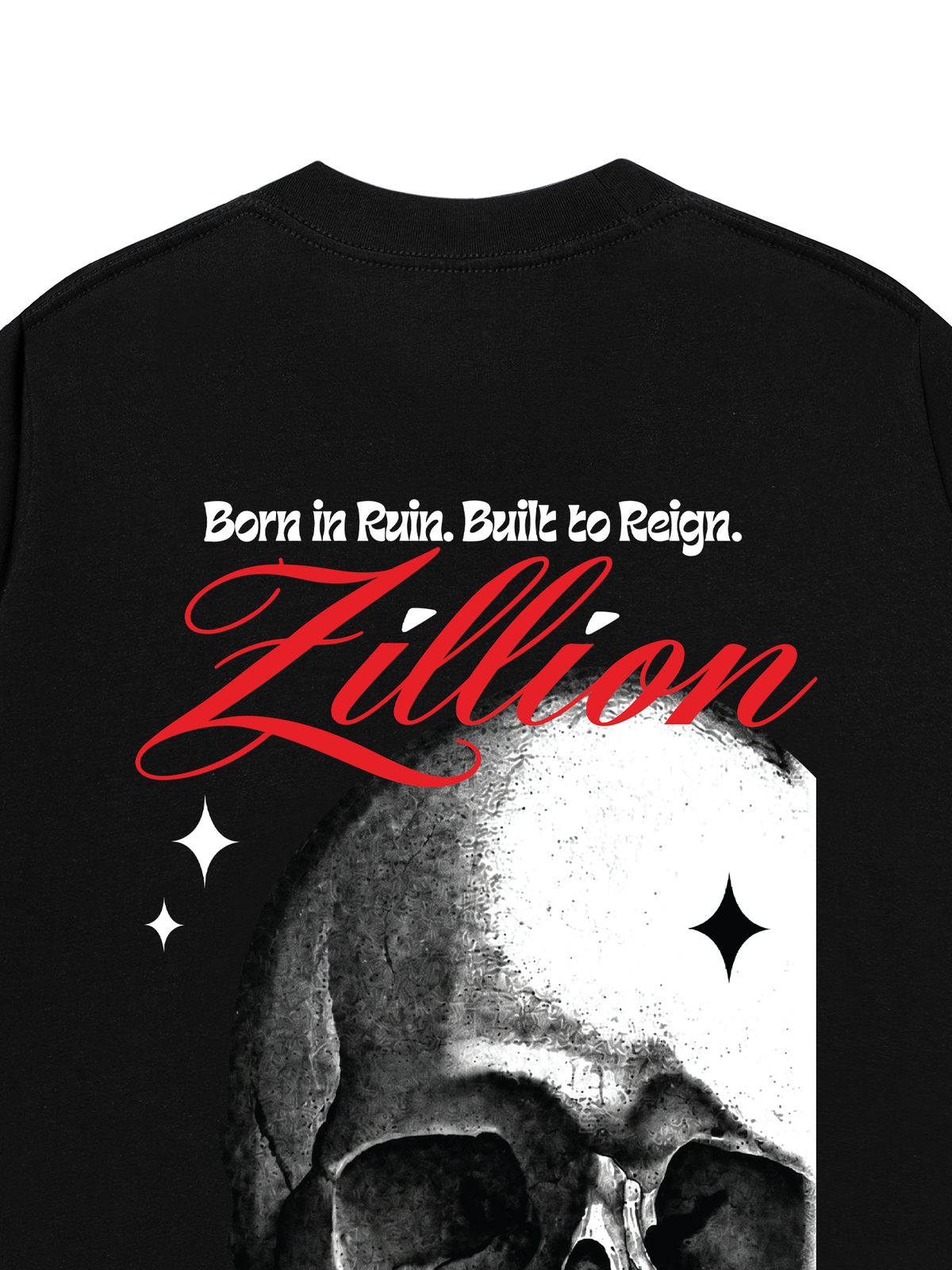 Áo Thun Relaxed Fit Skull Zillion