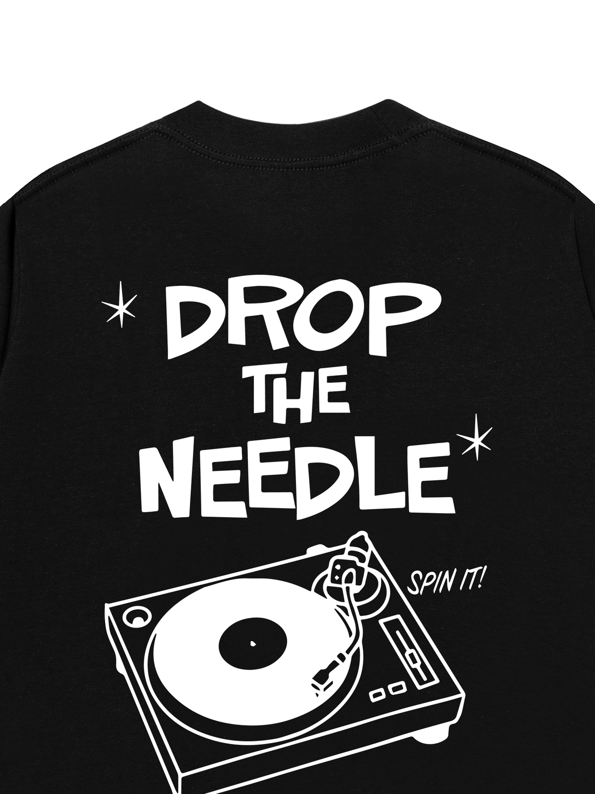 Áo Thun Relaxed Fit Drop The Needle