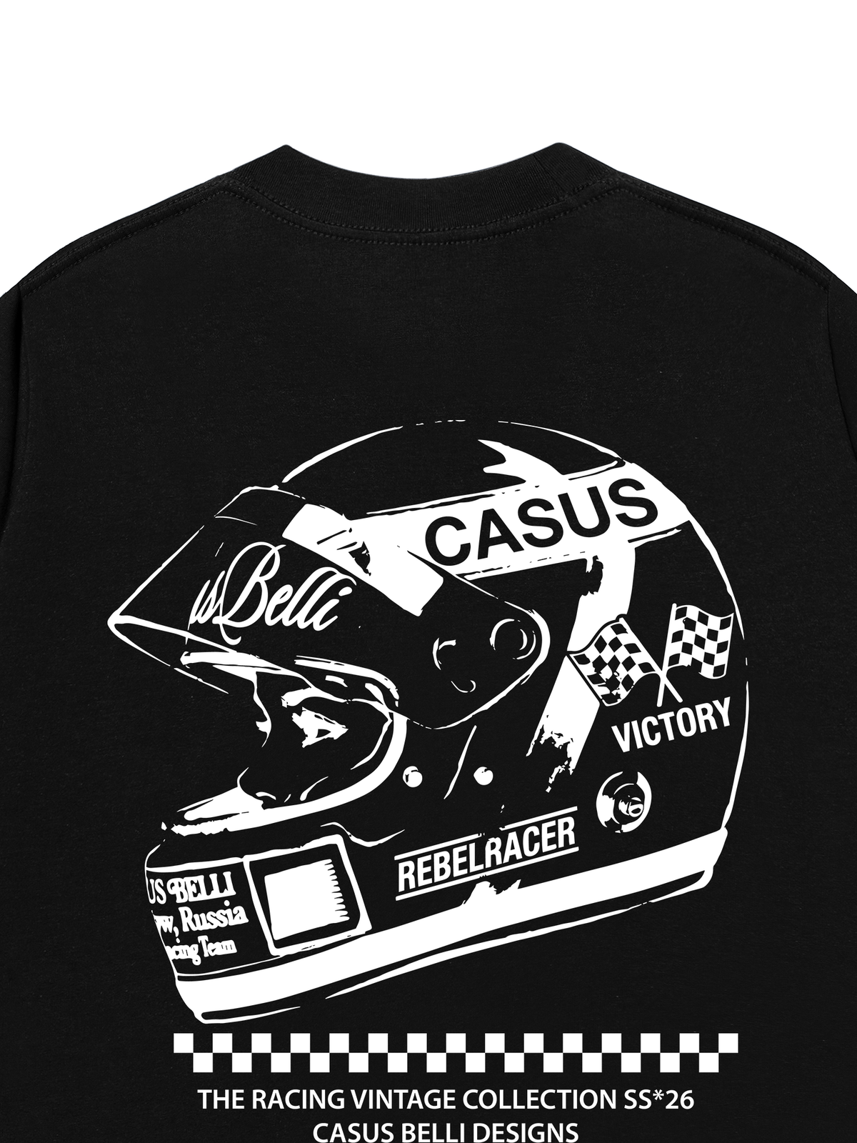 Áo Thun Relaxed Fit Car Racing Vibes