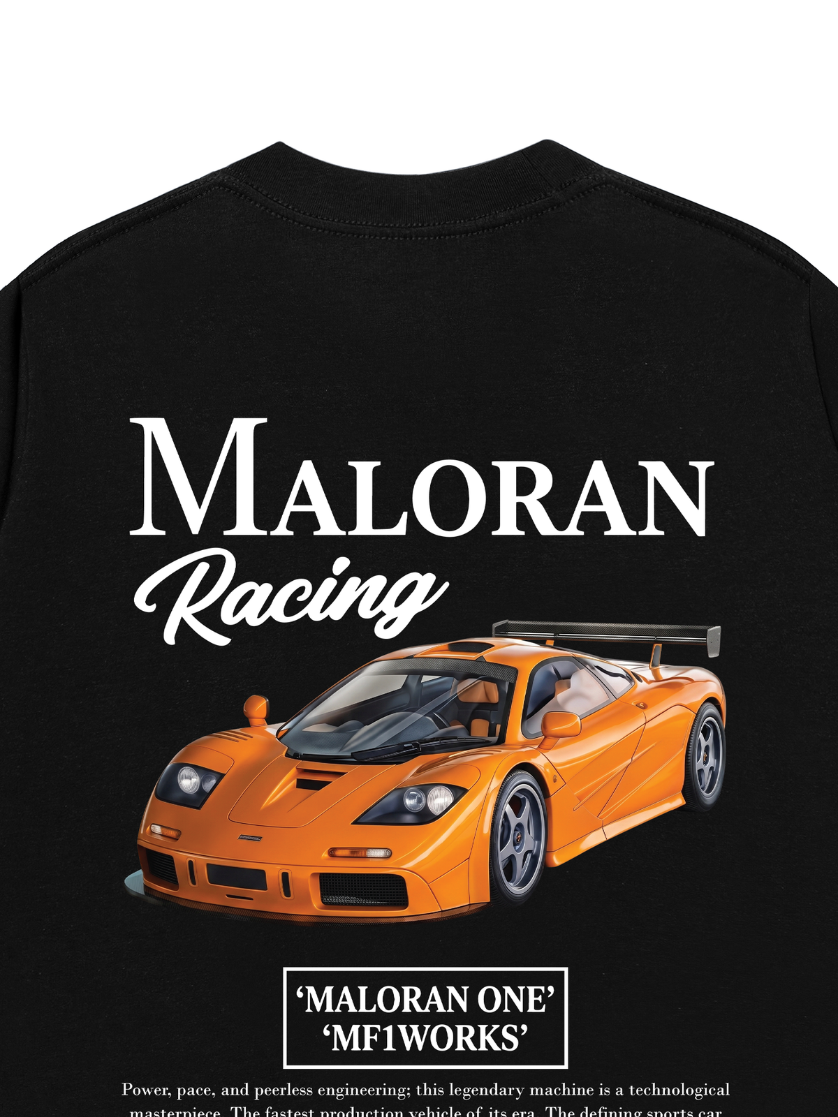 Áo Thun Relaxed Fit Car Maloran Racing