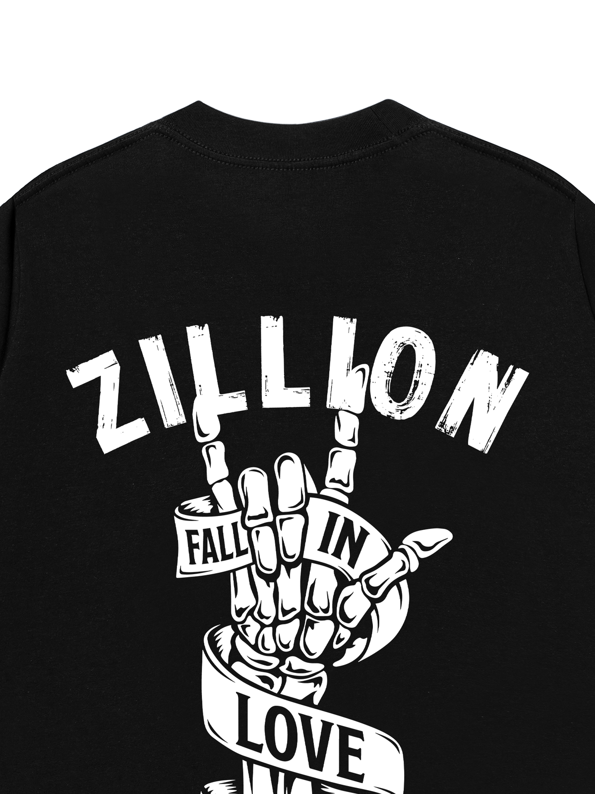 Áo Thun Relaxed Fit Skull Fall In Love
