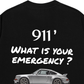 Áo Thun Relaxed Fit Car What Is Your Emergency