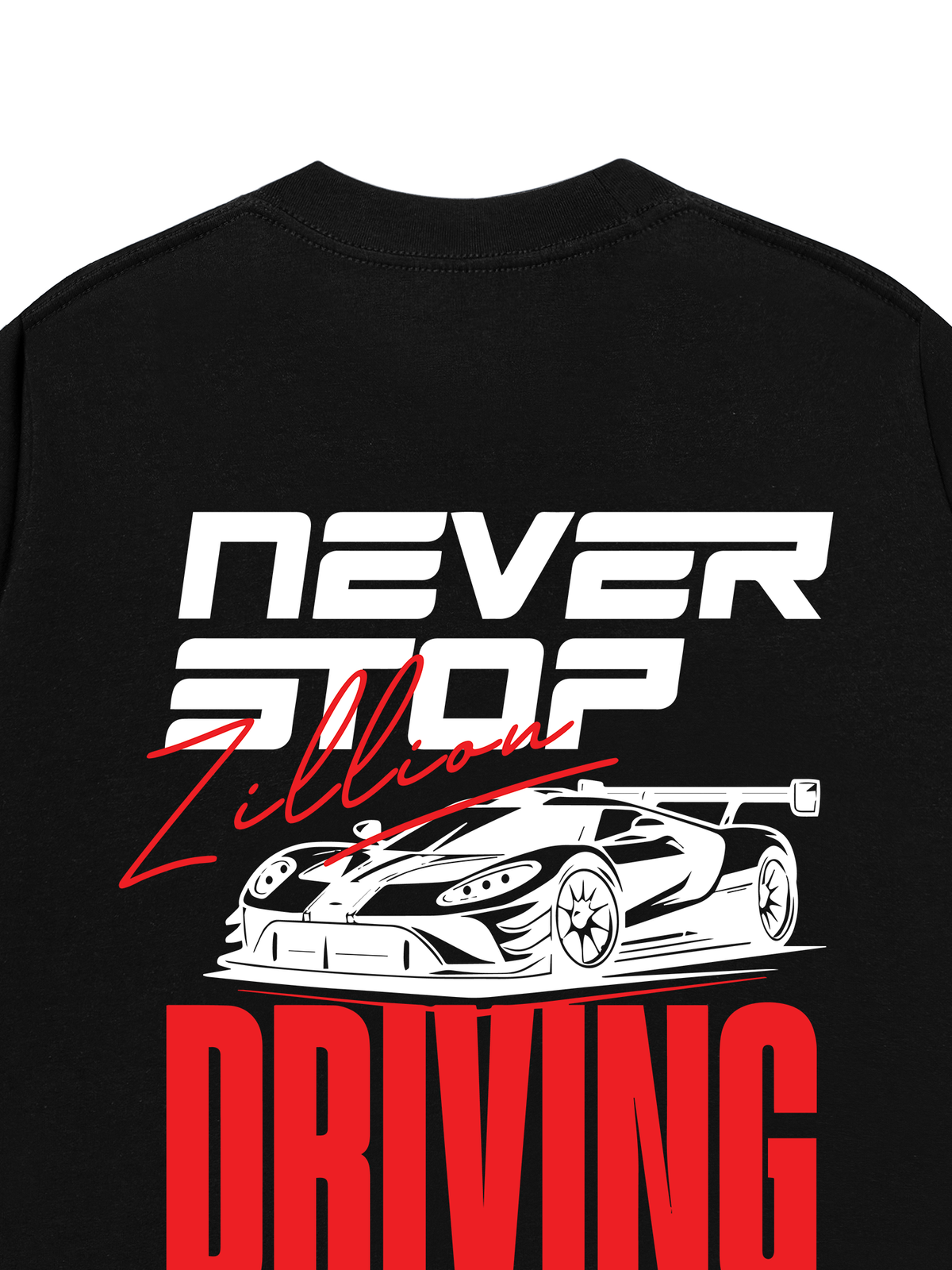 Áo Thun Relaxed Fit Never Stop Driving